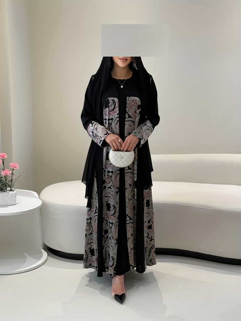 عباية خليجية فخمة